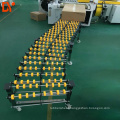 assembly line expandable gravity Conveyor  Flexible conveyor Skatewheel Conveyor System